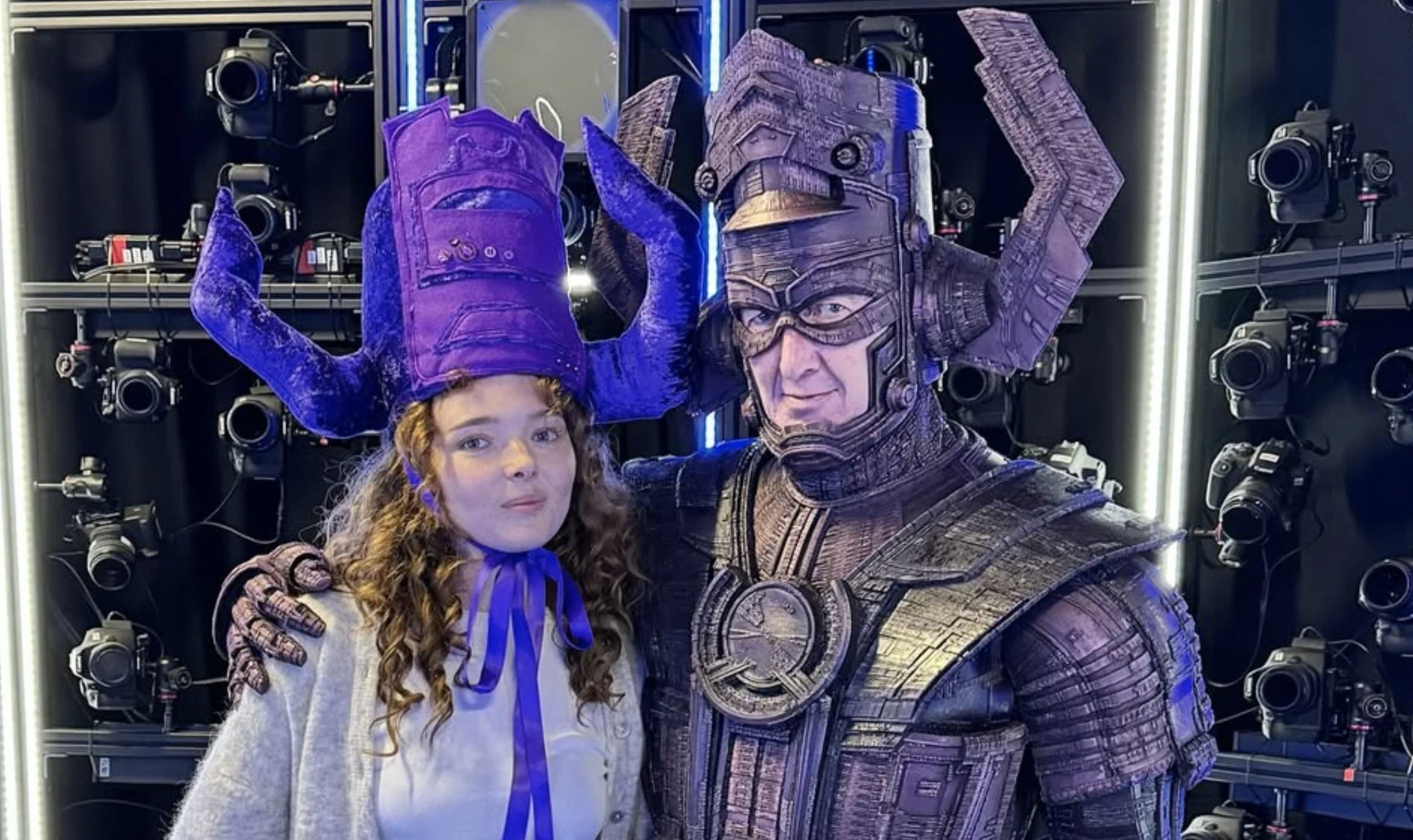 The Fantastic Four: First Steps – Ralph Inesion shares the first look at his practical Galactus costume